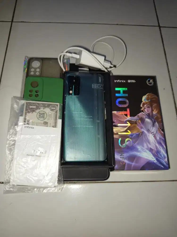 HANDPHONE INFINIX HOT 11S NFC RAM 6+3/128 GB FULLSET