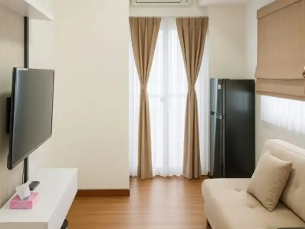 Harga Promo Sewa Murah Apartemen Serpong Garden 2BR Furnish