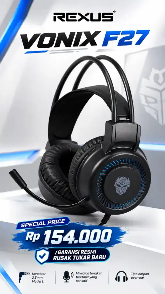 headset gaming wired Vonix F27