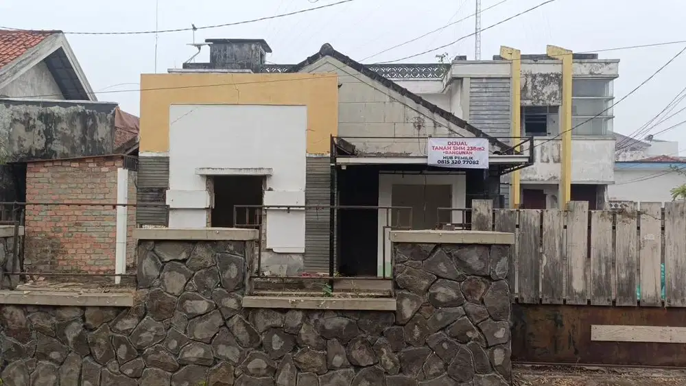 Jarang Ada - Tanah 238 m2 di Pusat Kota Palembang_Cocok utk rumah/kos