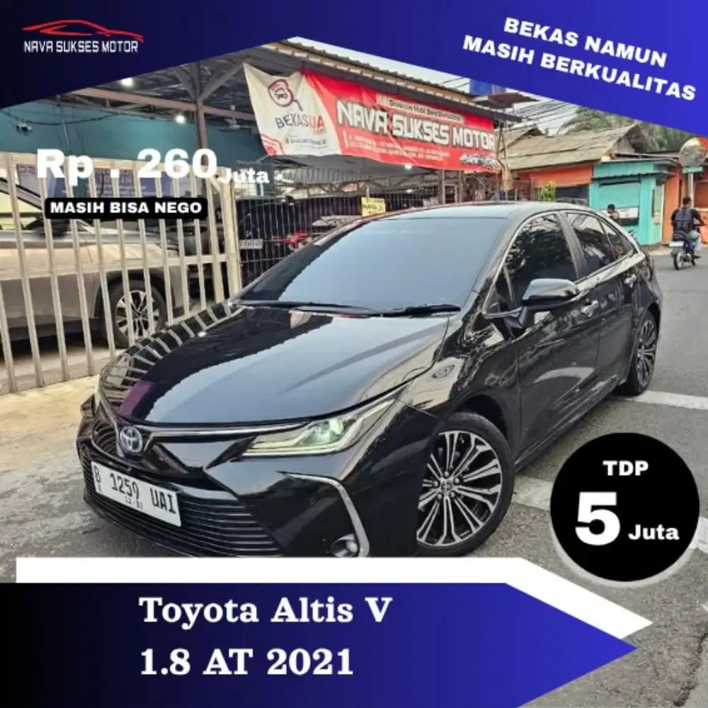 TDP TERMURAH ALTIS V 1.8 2021