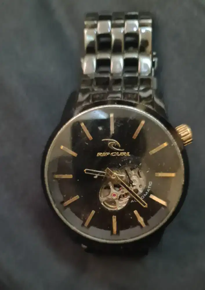 Jam tangan Ripcurl original Black detroit