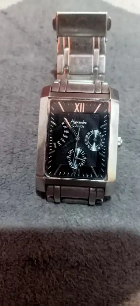 jam tangan Alex Christie Square original