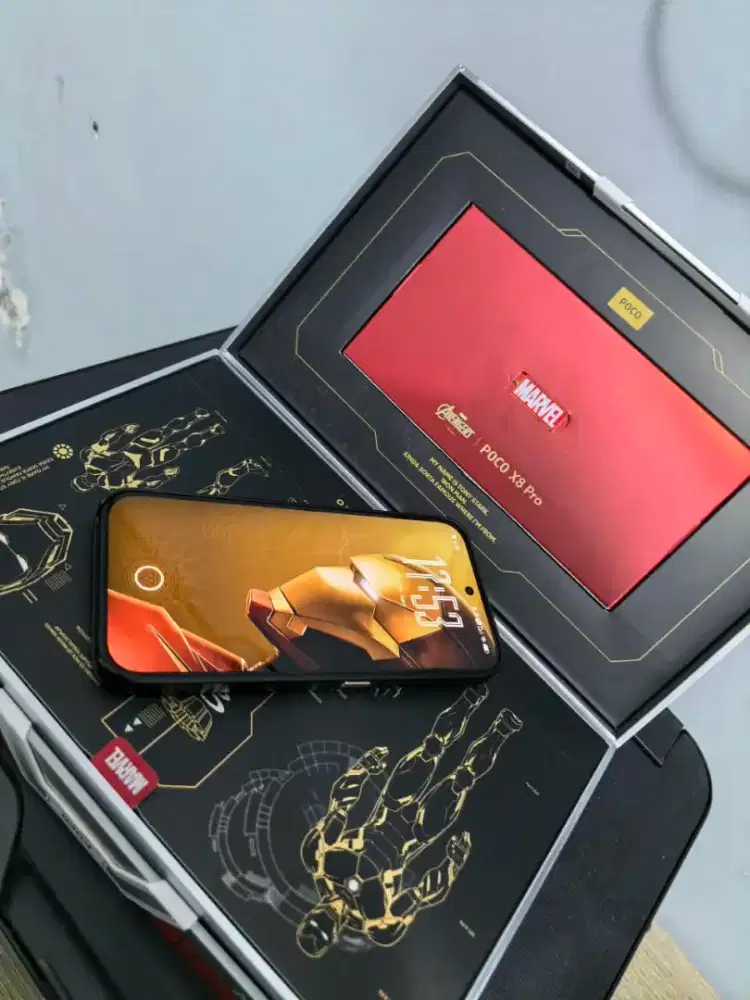 Poco x8 pro iron man edition like new