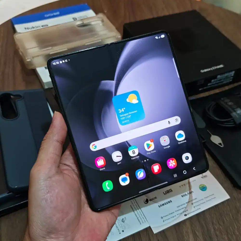 Samsung Z FOLD 5 5G 512GB Fullset Resmi Terdaftar