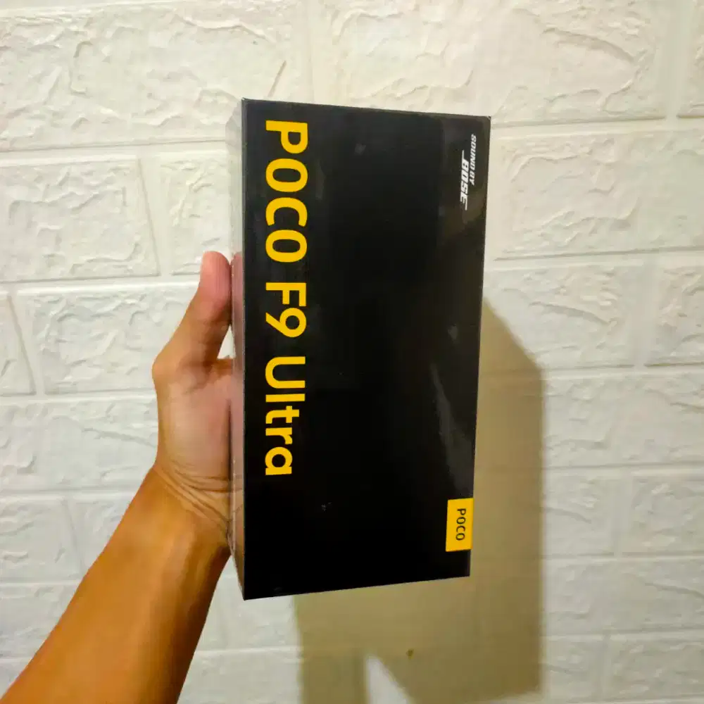 Poco F9 Ultra 16/512 New Garansi Resmi