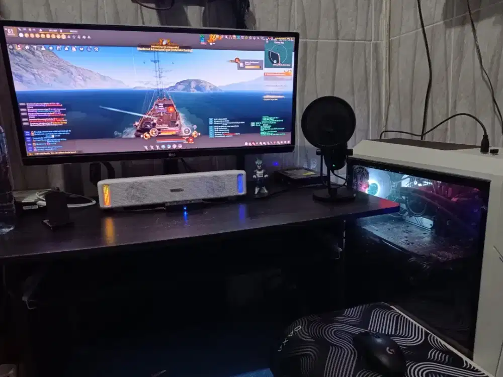 Jual monitor ultrawide LG 25UM58-p