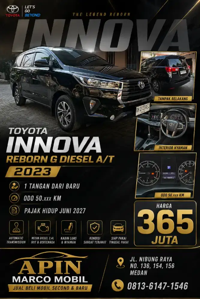 INNOVA REBORN DIESEL AT