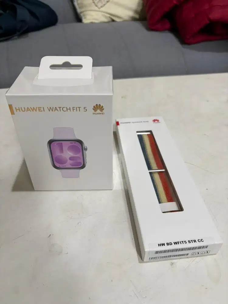 Di Jual smart watch Huawei Fit 5 Purple