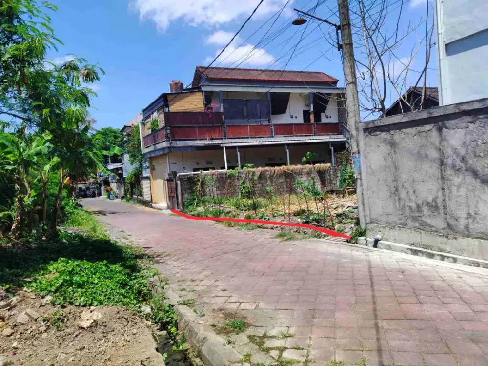 Di Jual Sebidang Tanah Kosong Lokasi di jalan wayan gentuh dalung kuta utara sangat cocok untuk rumah tinggal atau kost2san