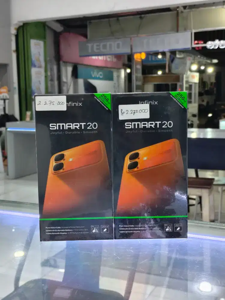 Infinix Smart 20 4/256GB (new)*Bisa Cod, Fastrespon WhatsApp