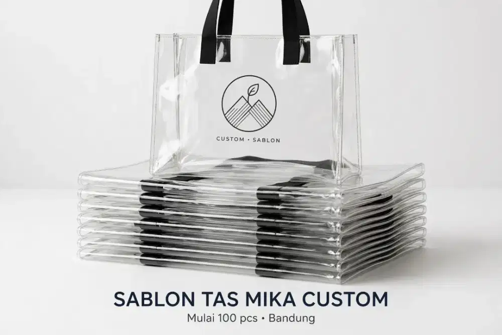 Tas mika custom - souvenir - ultah / hampers - BANDUNG