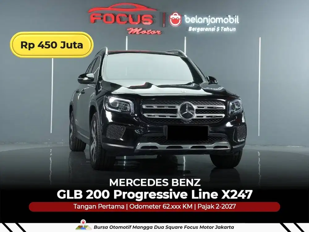 [GARANSI 5THN] Mercedes Benz Mercy GLB 200 Progressive 2020/2021/2022