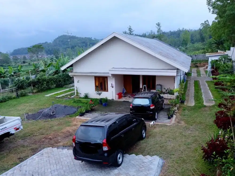 Dijual Tanah bonus rumah Pujon, Malang Jalan menuju Pariwisata Paralayang Dekat  Wisata Santera