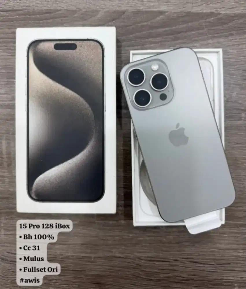 iPhone 15 pro 128 GB iBox