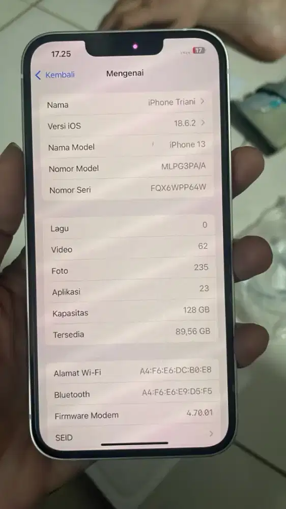IPHONE 13 128GB IBOX SECOND LIKE NEW