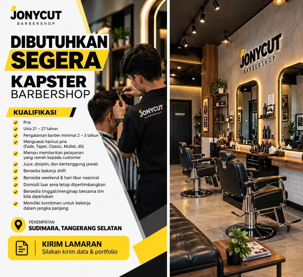 Kapster Barbershop – Sudimara