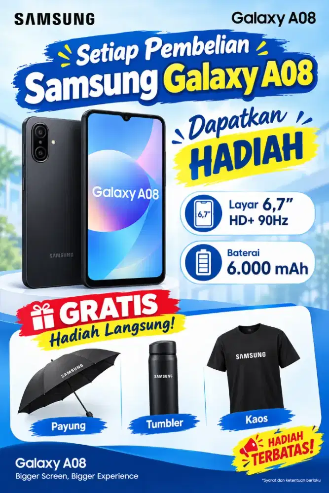 PROMO SAMSUNG GALAXY A08 4/64