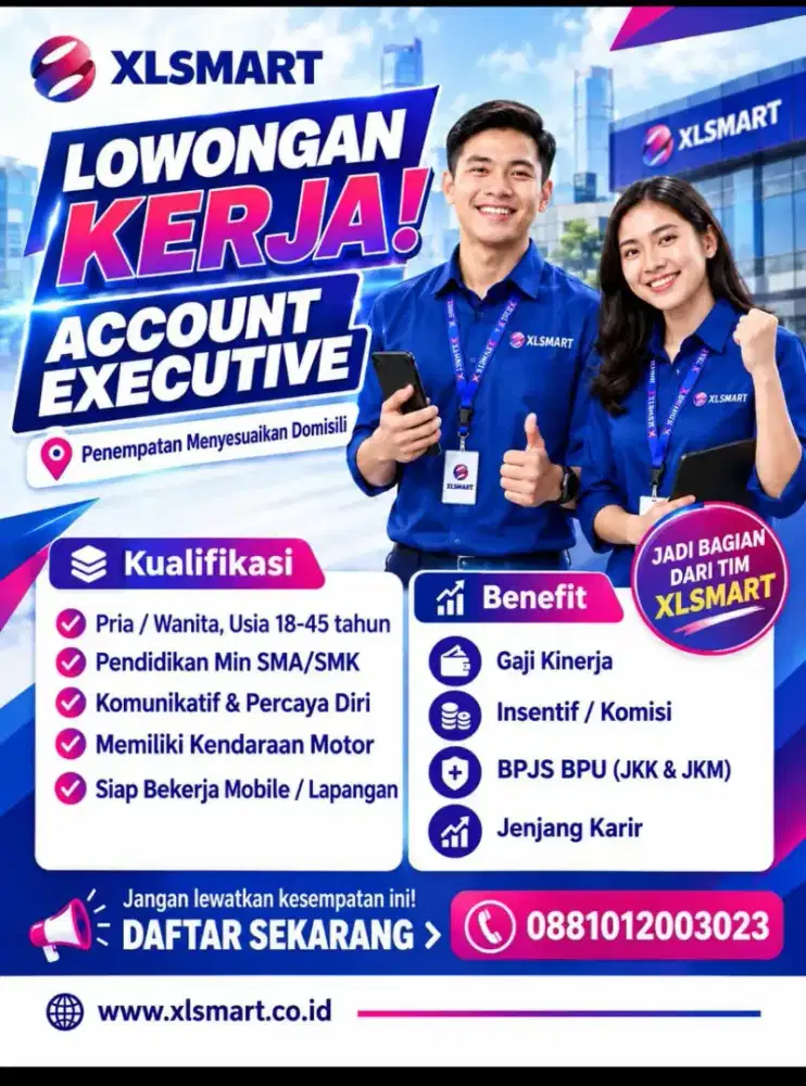 Sales Lapangan WiFi XL