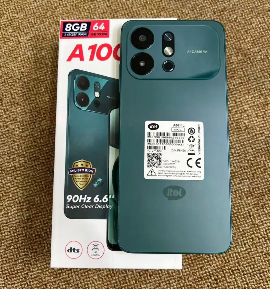 itel A100Cs batrai 5000mAh