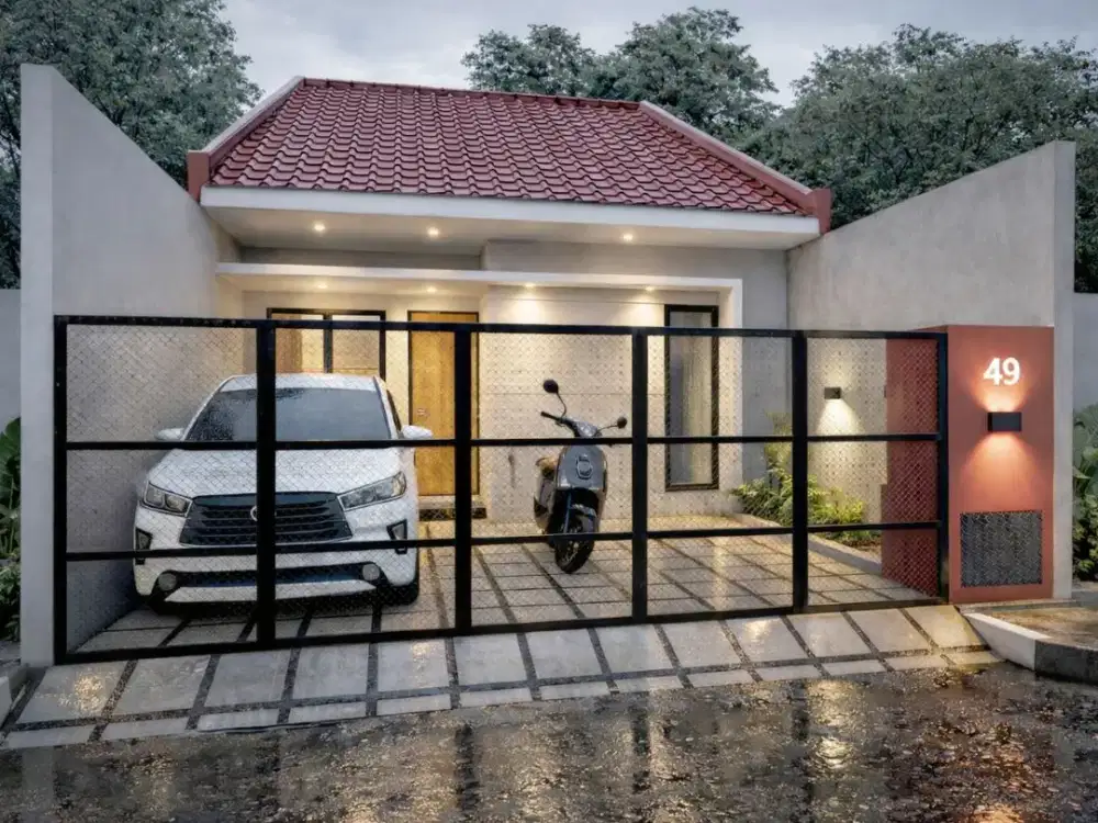 Dijual Rumah Baru Renov Murah Strategis Di Kalijudan Tambaksari Dekat Kampus Unair dan Galaxi Mall Surabaya