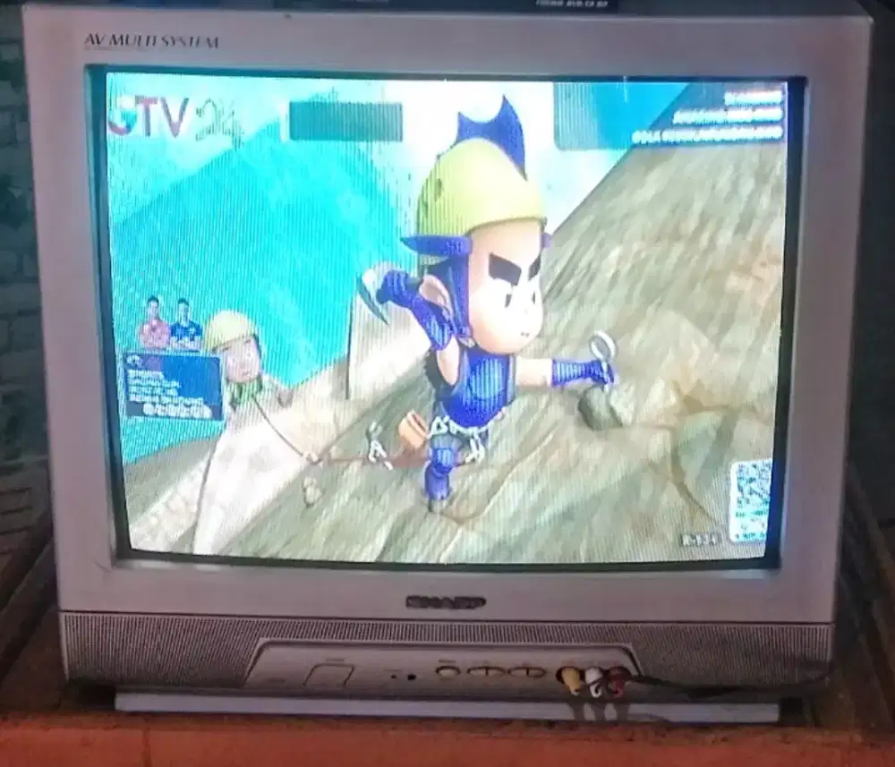 TV TABUNG 21 INC SHARP BAGUS DAN MORMAL BEKUT