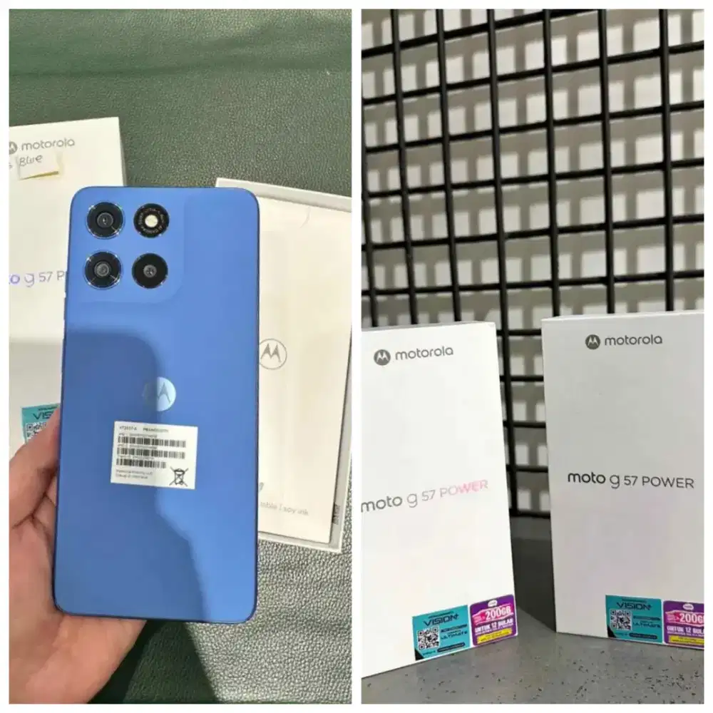 MOTOROLA G57 NEW SEGEL GARANSI RESMI