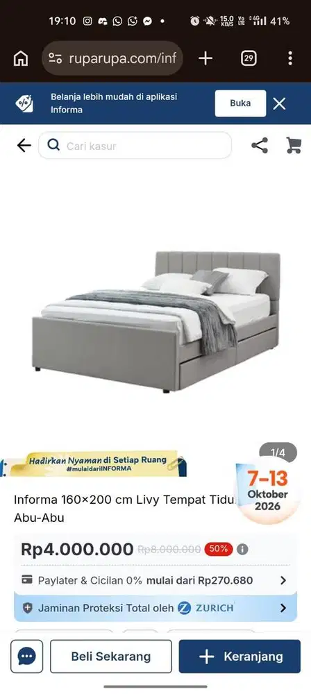 TEMPAT TIDUR INFORMA