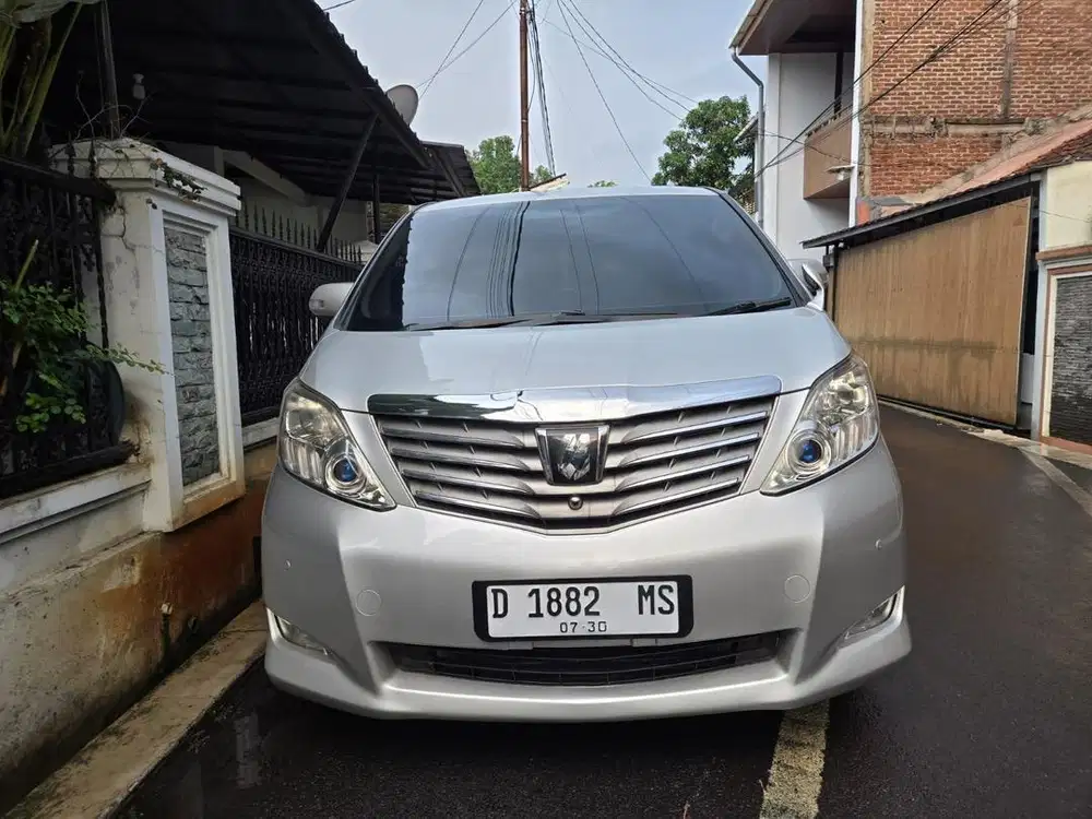 alphard mulus jarang pakai