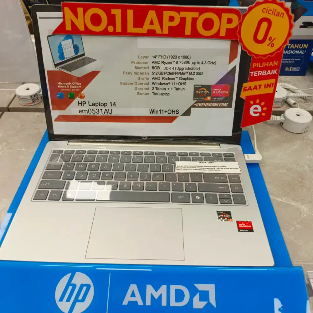 AMD REYZEN 5 HP14-em0531AU /ACER/ASUS/HP/LENOVO/MSI/ADVAN