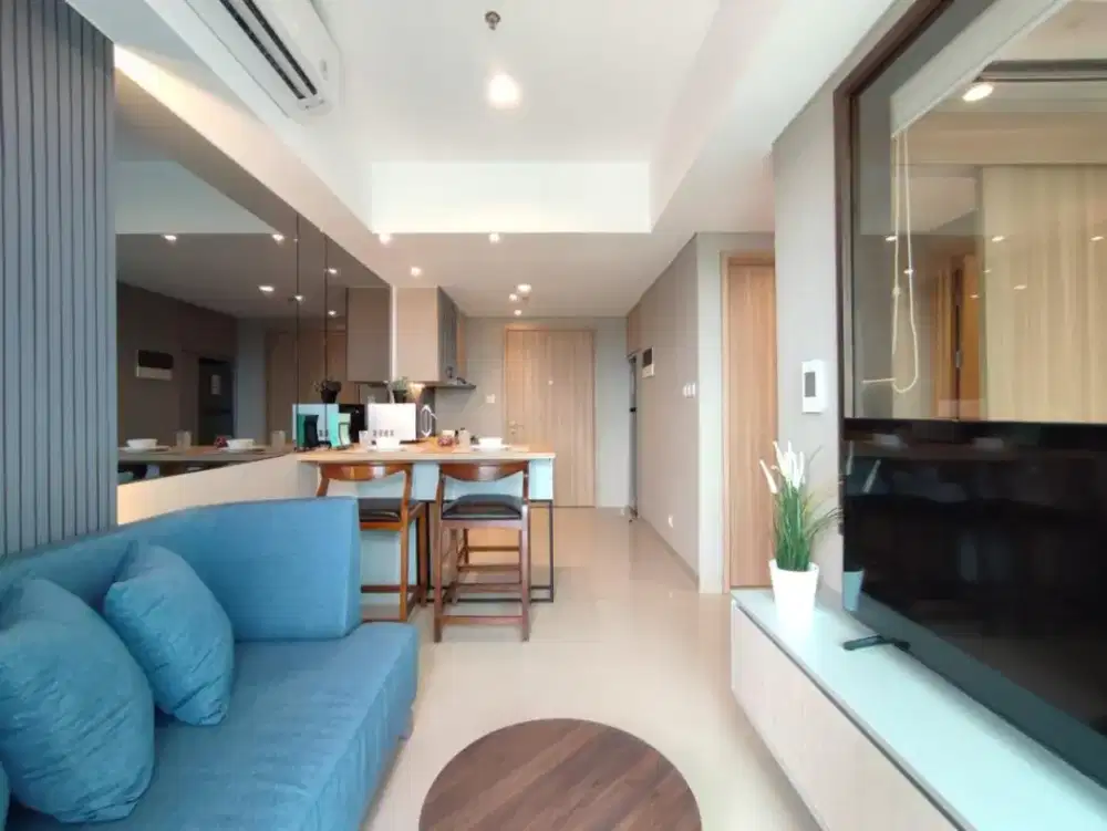 Jual Apartemen Embarcadero Bintaro ,2 BR,full furnished
