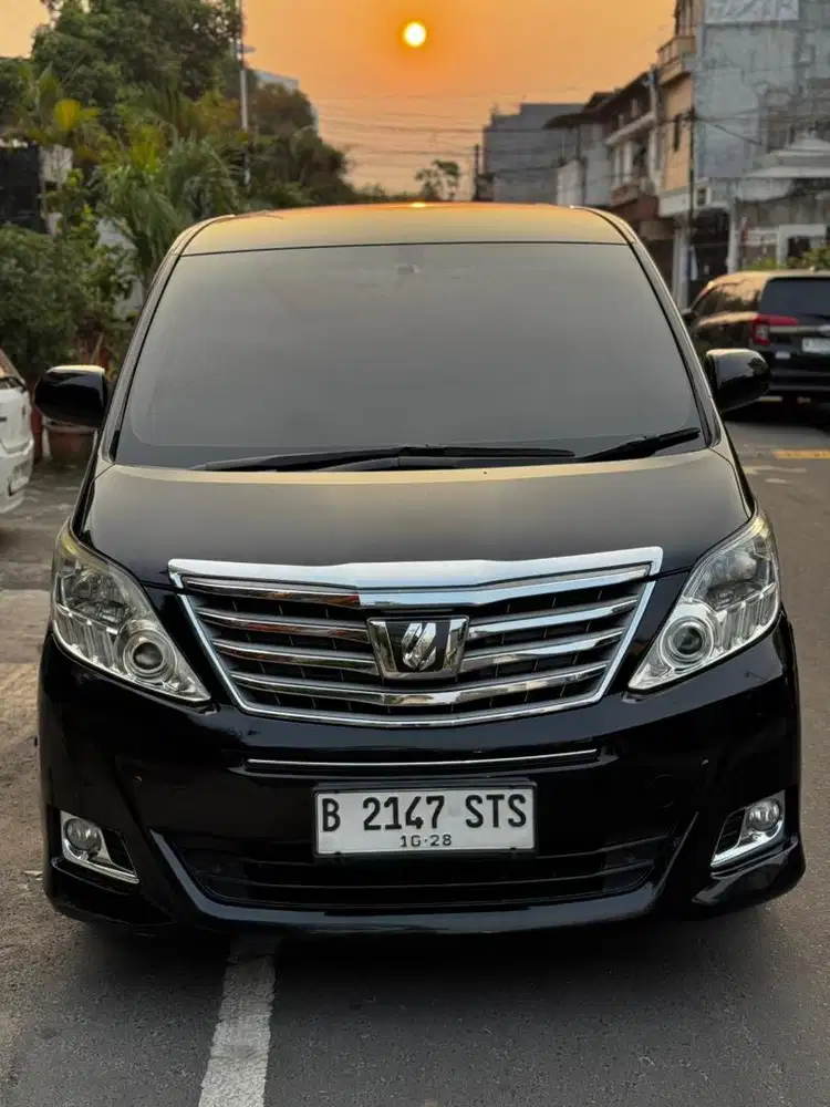 Toyota alphard x 2012 harga cash termurah