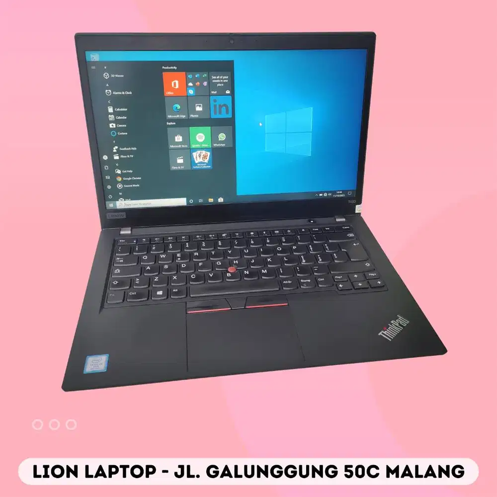 RAM 16GB i5 Gen 8 SSD 256GB Lenovo Thinkpad T490 [08|10]
