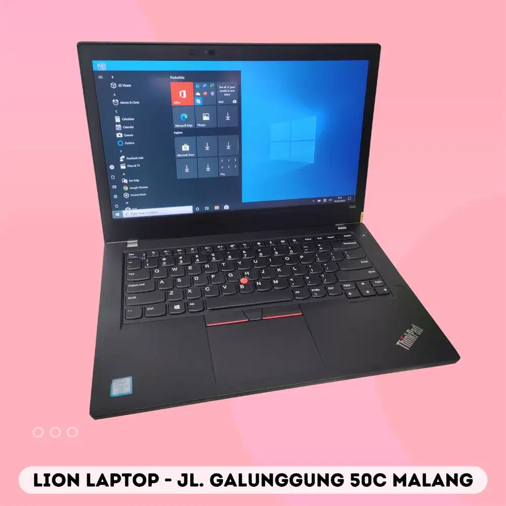 RAM 8GB Core i5 gen 8 Lenovo Thinkpad T480 [08|10]