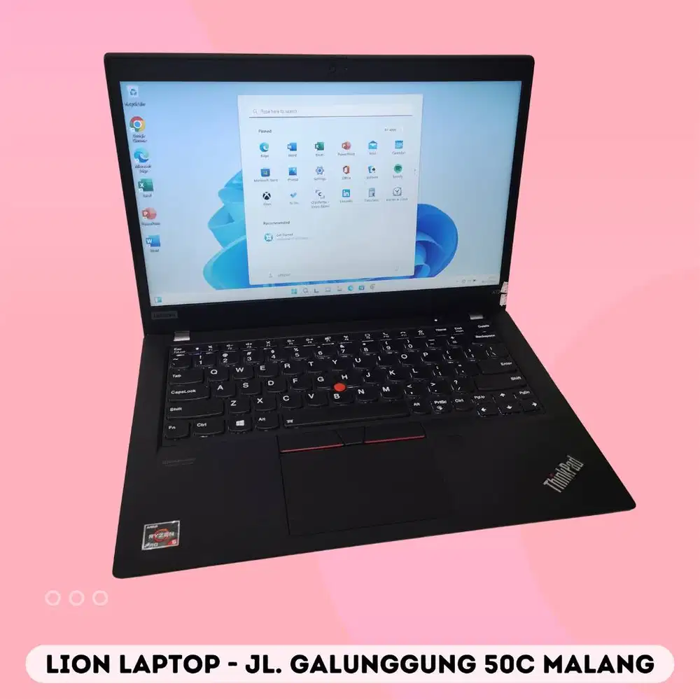 RAM 32GB AMD Ryzen 5 PRO-4650U Lenovo Thinkpad X13 SSD 256GB [08|10]