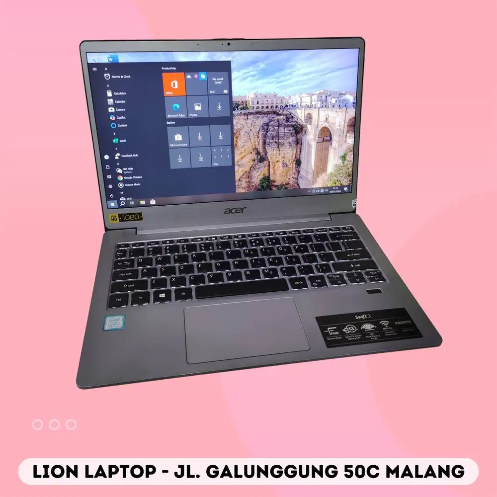 Super Slim Core i5 Gen 8 8/25 Acer Swift 3 SF313-51 [08|10]
