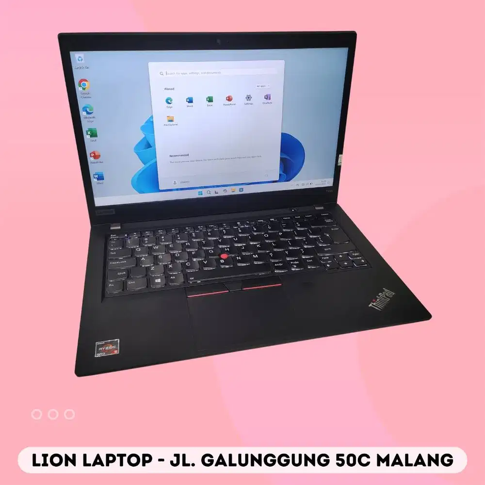 RAM 16GB AMD Ryzen 5 PRO VGA 2GB Lenovo Thinkpad T495 [08|10]