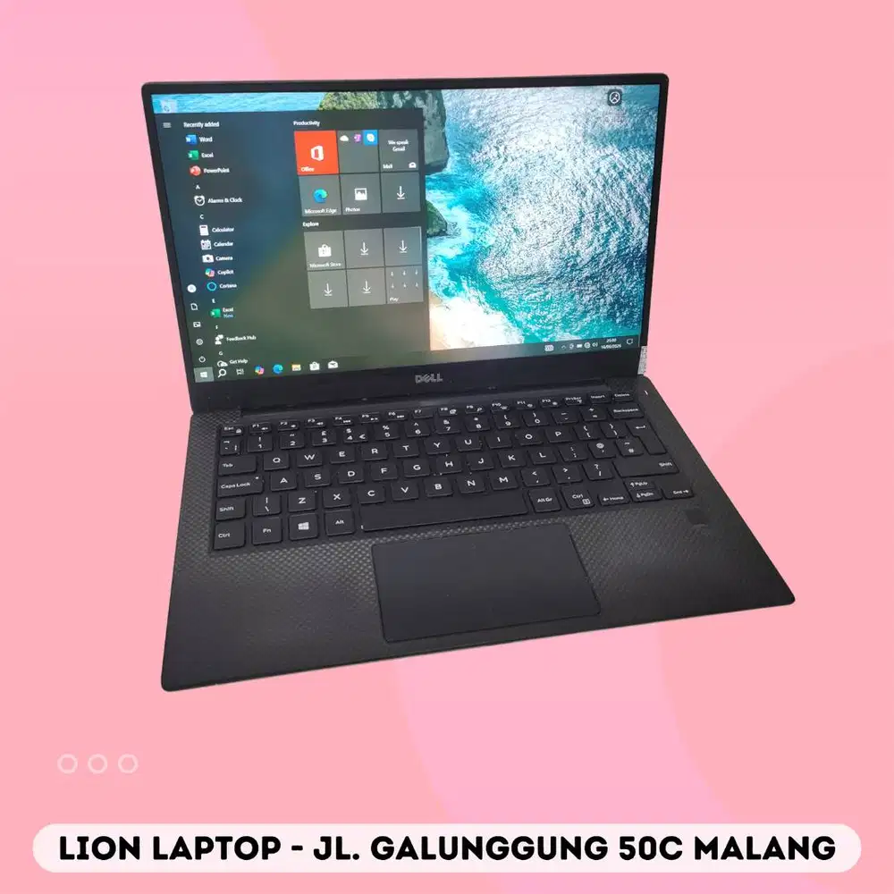 Slim & Ringan Core i7 RAM 8 SSD 256 DELL XPS 13 9360 [08|10]