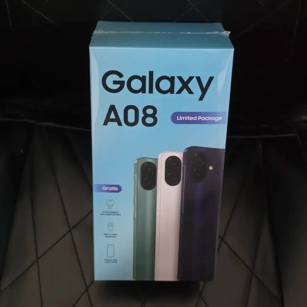 Samsung A08 New Segel Full Bonus Lengkap