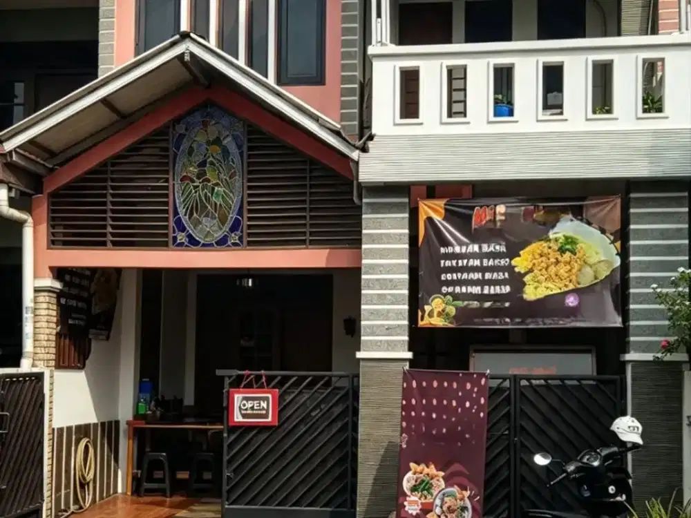 RUMAH PONDOK KELAPA 2 LANTAI BISA UNTUK USAHA AKSES 2 MOBIL LUAS 91 HARGA 1,5 M NEGO AC80