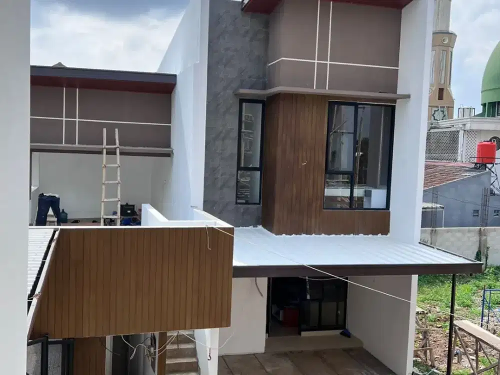 RUMAH 2 LANTAI PONDOK CABE SIAP HUNI DALAM CLUSTER LOKASI STRATEGIS