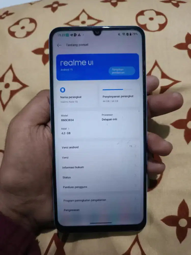 Realme note50 4/64