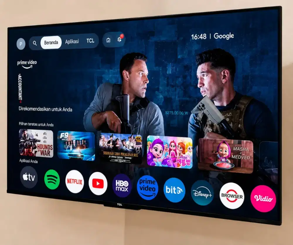 Google TV TCL Qled 4K UHD 43 inc