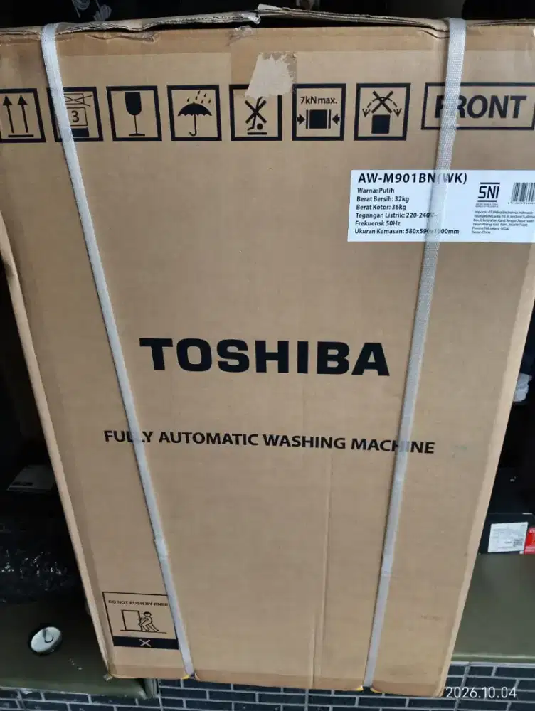 Mesin Cuci Toshiba AW-M901BN(WK) 8KG