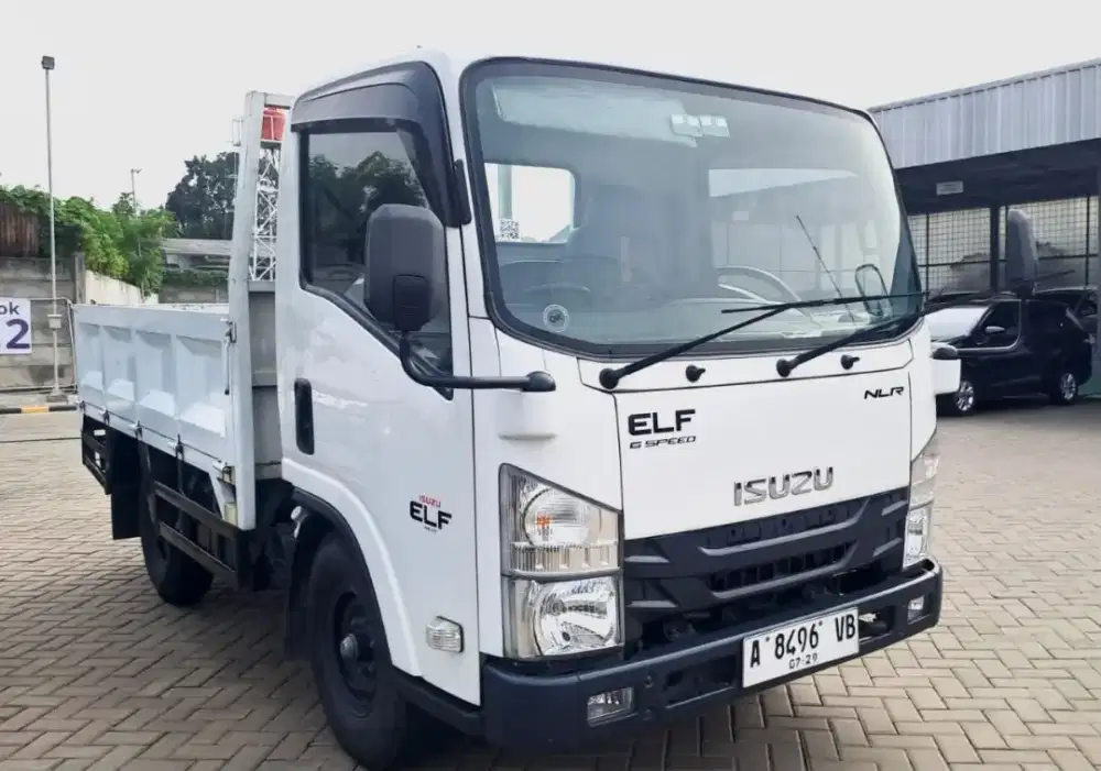 MULUS+banBARU MURAH CDE Isuzu Elf NLR engkel 4rd bak besi triway 2024