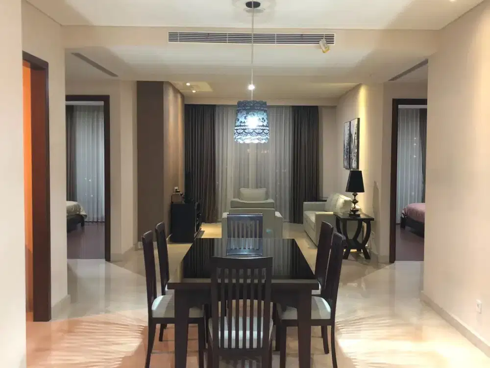 Apartemen 2 bedroom siap huni Sudah Furnish di Pakubuwono House Jaksel