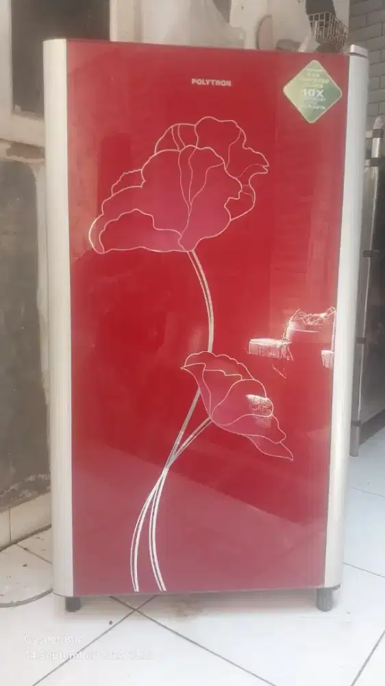 kulkas 1 pintu merek Polytron seri Belleza NORMAL Murah banget