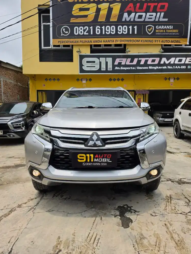 [ ODO 75 RIBUAN ] MITSUBISHI PAJERO 2.4 DAKAR 4X2 AT TAHUN 2019 SILVER