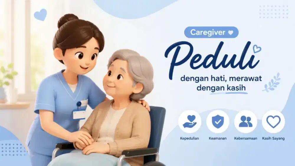Lowongan Kerja Menemani Lansia & Pekerjaan Rumah Tangga