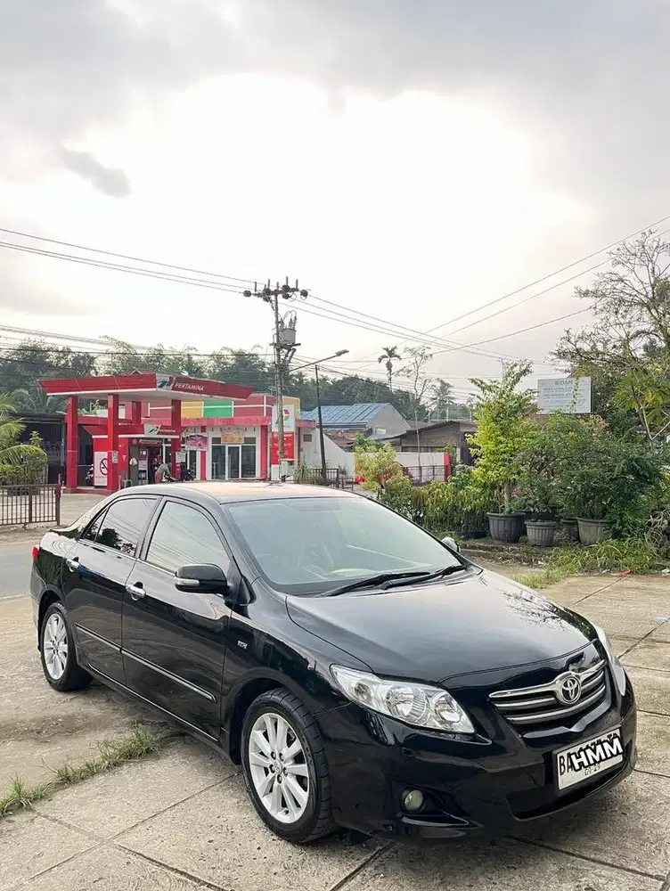 Corolla altis tipe G 1.8 matic 2010 mulus pajak hidup